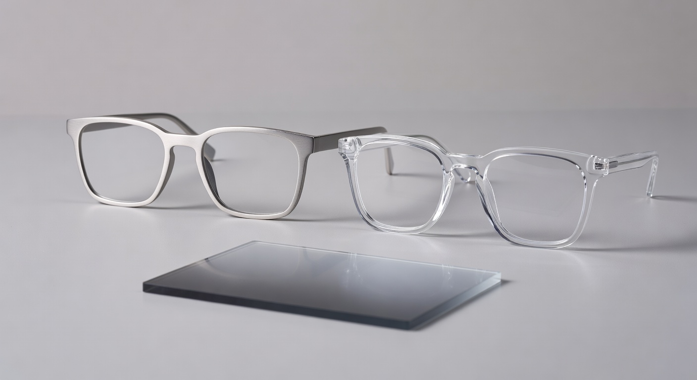 Minimal silver frame paired product